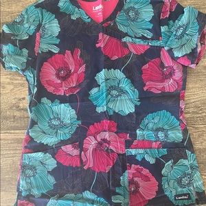 Gently used size small scrub top